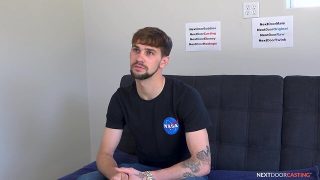 Colossal pecker straight guy auditions for gay porn nextdoorstudios